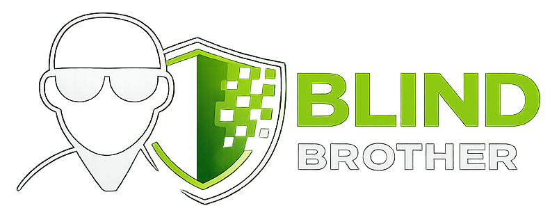 Blind Brother logo and product identity